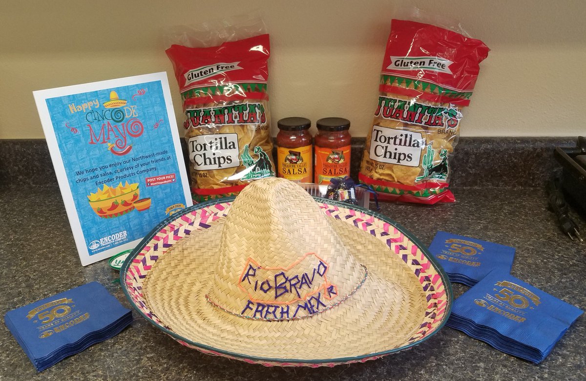 PreciseMotion's tweet image. Happy almost Cinco de Mayo! Big thanks to @EncoderProducts for the snacks!
#GotChippedByEPC