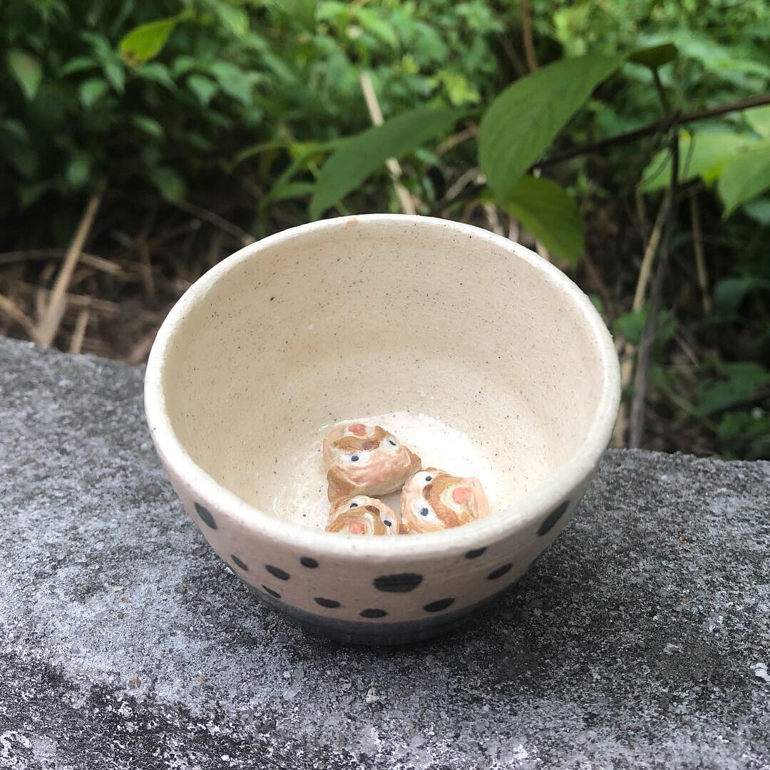 DogCandyShop's tweet photo. Crouching pug, hidden grumble drinking cups!! 😮 Coming soon 💥 https://t.co/qmKri8DVLr