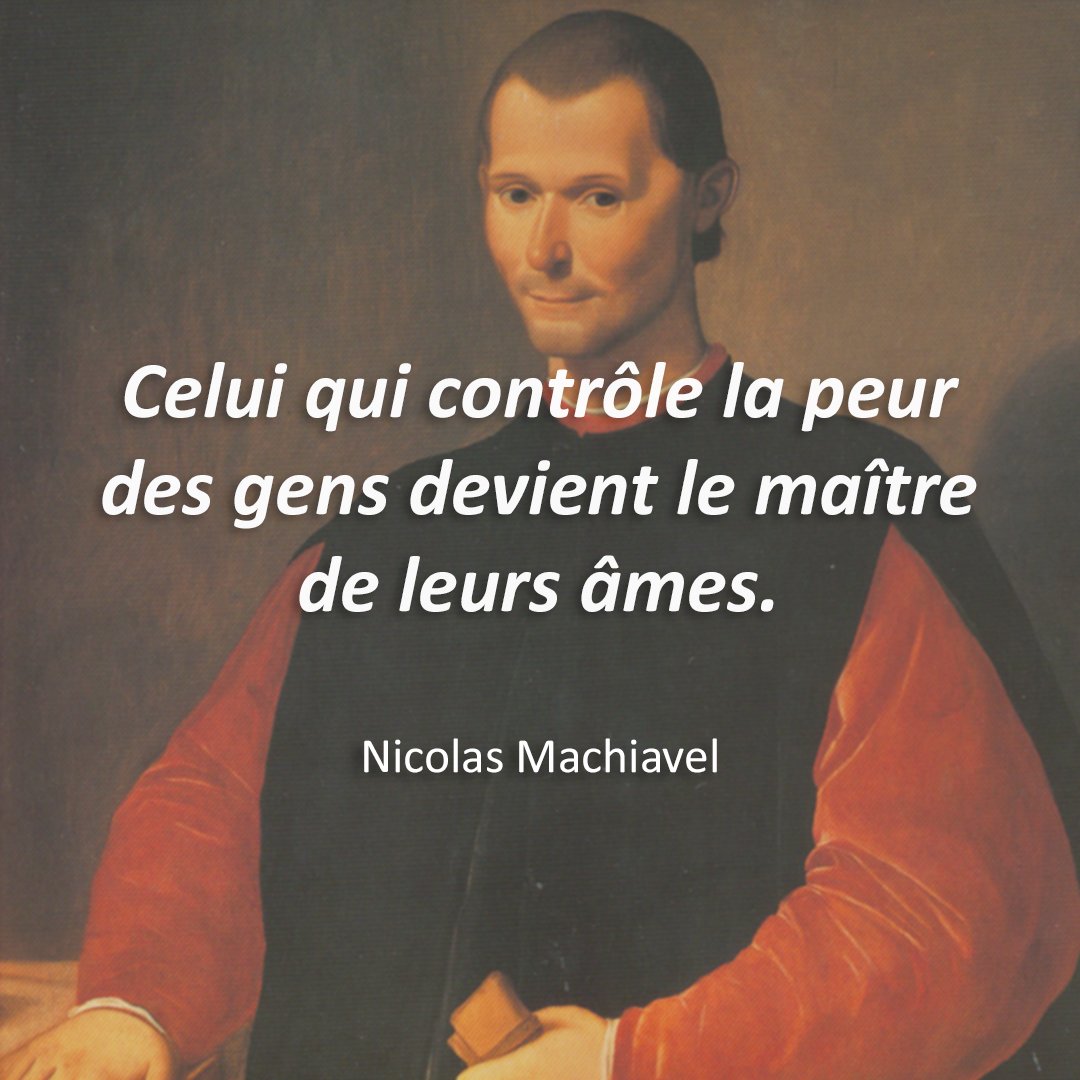 Citations du monde su Twitter: ""Celui qui contrôle la peur des ...