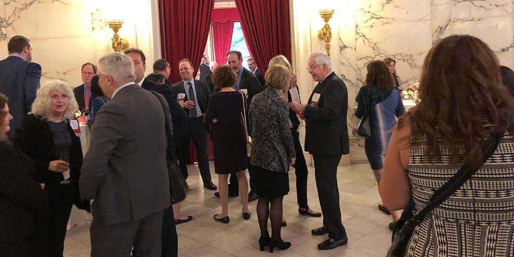 ABALitigation's tweet photo. #LitigationGPSolo Conference attendees dined and networked in style last night at the Metropolitan Club. We're so proud of this year's conference. #litigationleaders #litigators #lawprofession https://t.co/WWceLYMcoj
