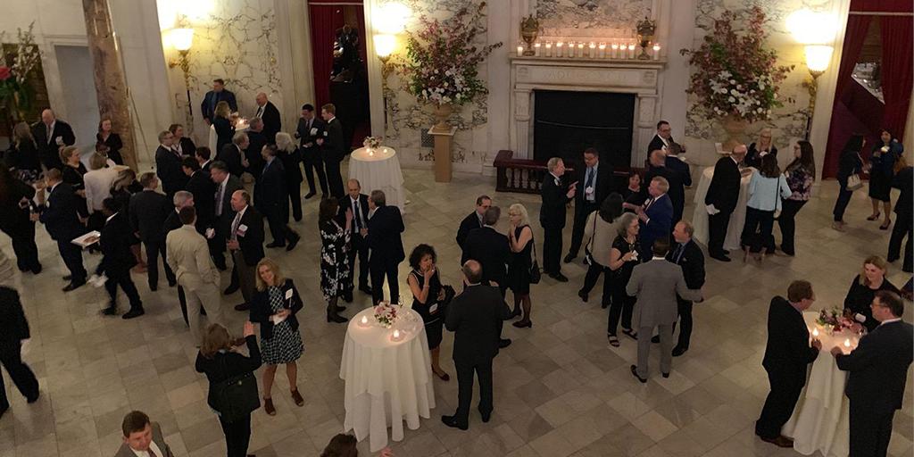 ABALitigation's tweet photo. #LitigationGPSolo Conference attendees dined and networked in style last night at the Metropolitan Club. We're so proud of this year's conference. #litigationleaders #litigators #lawprofession https://t.co/WWceLYMcoj