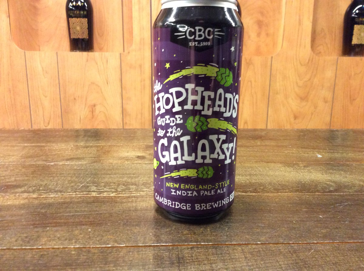 Don’t forget to stop by and wish <a href="/CamBrewingCo/">Cambridge Brewing Co</a> a happy 30th! If you can’t make it to the festivities, we suggest celebrating with their latest #NEIPA, Hopheads Guide to the Galaxy