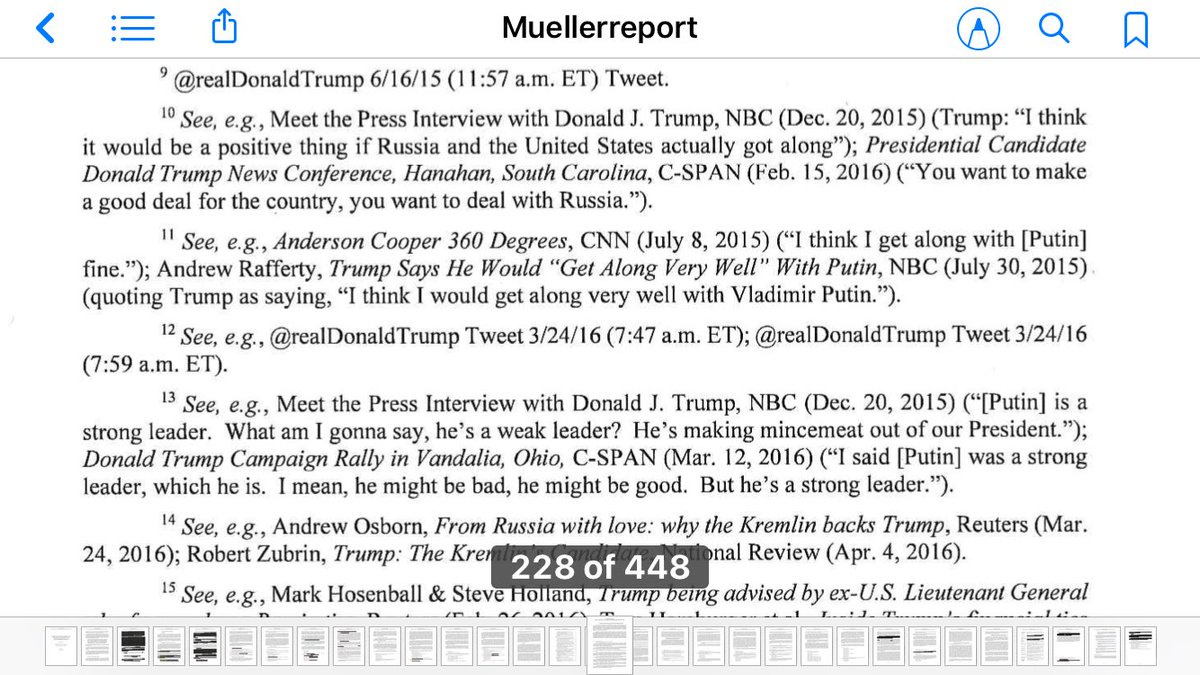 57. TV’s free coverage of the Russian frontman and con artist, along with his opportunist flunkies, was a double-edged sword. It got him on record as a Russian stooge, but it normalized his thuggish behavior to the American people, who were being microtargeted by Russia. Oi.