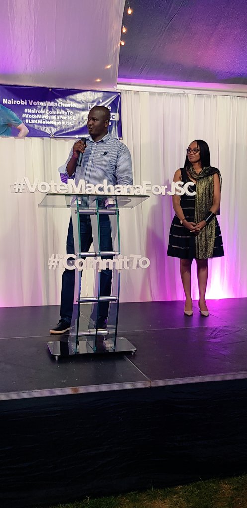 MachariaNjeru's tweet photo. Joseph from Kisumu says that its not about where you come from, but about your profession. Kisumu lawyers have spoken and they are ready for a new direction.
#VoteMachariaForJSC
#iCommitTo https://t.co/TsOKLTMz24