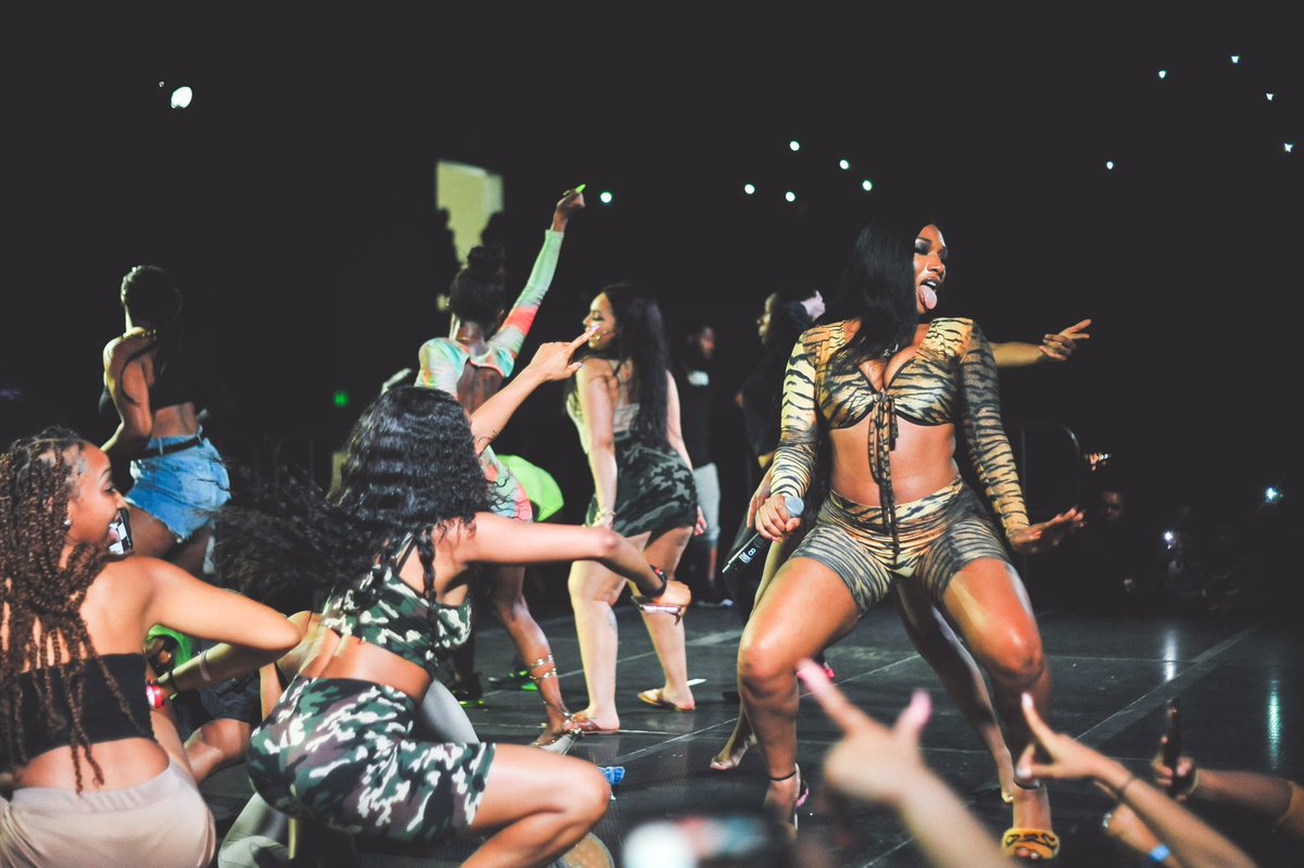 AustinsLens's tweet photo. Megan thee Stallion (@theestallion)
Bowie State University || 4.24.19 https://t.co/7AH1tW7fMP