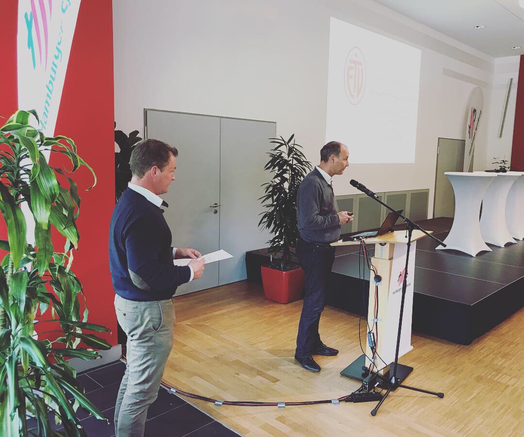 FreiburgerKreis's tweet photo. Spannendes Fachforum des @HamburgerSport zum Thema #Digitalisierung mit u.a. den FK-Vereinen ETV Hamburg und @TSGBergedorfEV. https://t.co/htAzC4pO6N