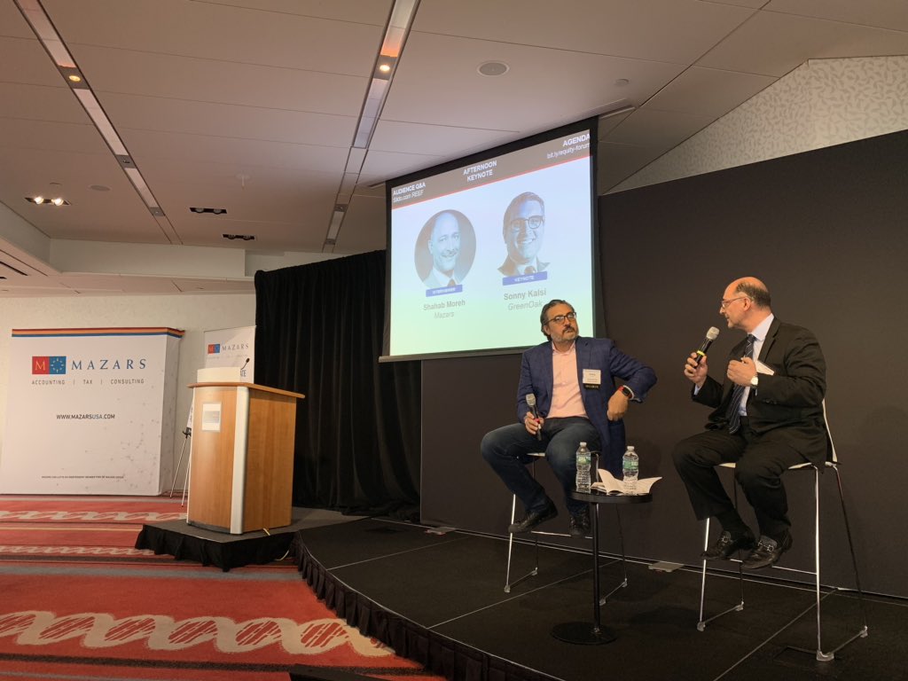 JMaldonado1104's tweet image. @Mazars_USA #RealEstate Group Leader @ShahabMoreh welcoming the #MazarsREForum Afternoon Keynote, @sonnykalsi_ Founder and Partner of GreenOak