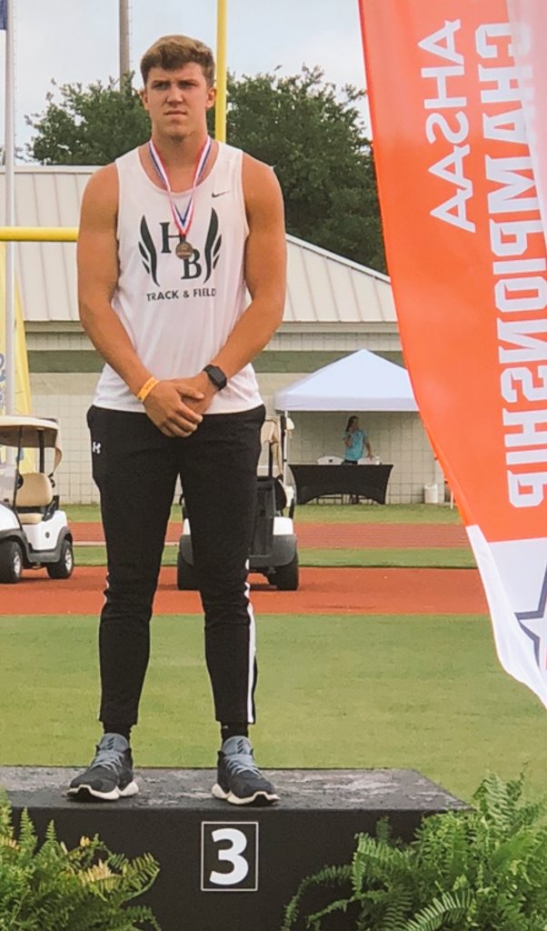 TLHill143's tweet photo. AHSAA 4A Bronze javelin - Braydon Hill https://t.co/AXcCjUKFWW