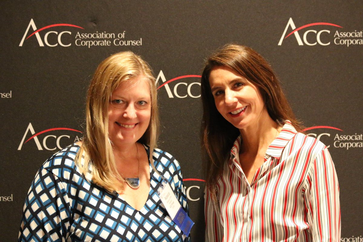 Joelle Quilla ( <a href="/accnewjersey/">ACC New Jersey</a> ) and Rebecca Collins ( @Chicago_ACC)  run online events, roundtables, diversity internship programs, and unique networking events. 

ACC New Jersey will be the first chapter to host the ACC Credentialing Institute.  

#ACCLDI19