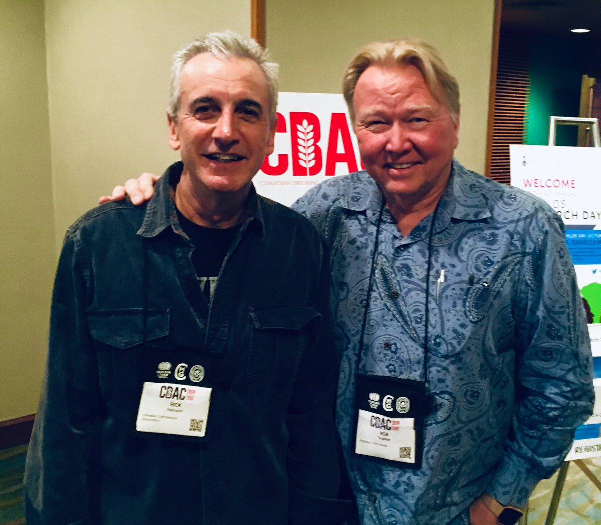 Fantastic news announced <a href="/CdnBrewAwards/">CDN Brewing Awards</a> 
Rick Dalmazzi <a href="/sawdustcitybeer/">Sawdust City Brewing Co.</a> is now 
Executive Director of the new 
Canadian Craft Brewers Association -
Association des Microbrasseries Canadiennes. Big things happening 🇨🇦 
craftbeercanada.org #CBAC2019 #CraftBeer #CBAC