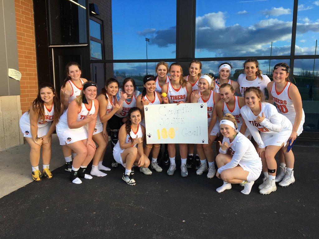 FarmingtonGLAX's tweet image. A huge shoutout to our very own @Josie3299 ! We are so proud of you, congrats on your 100th goal
🧡