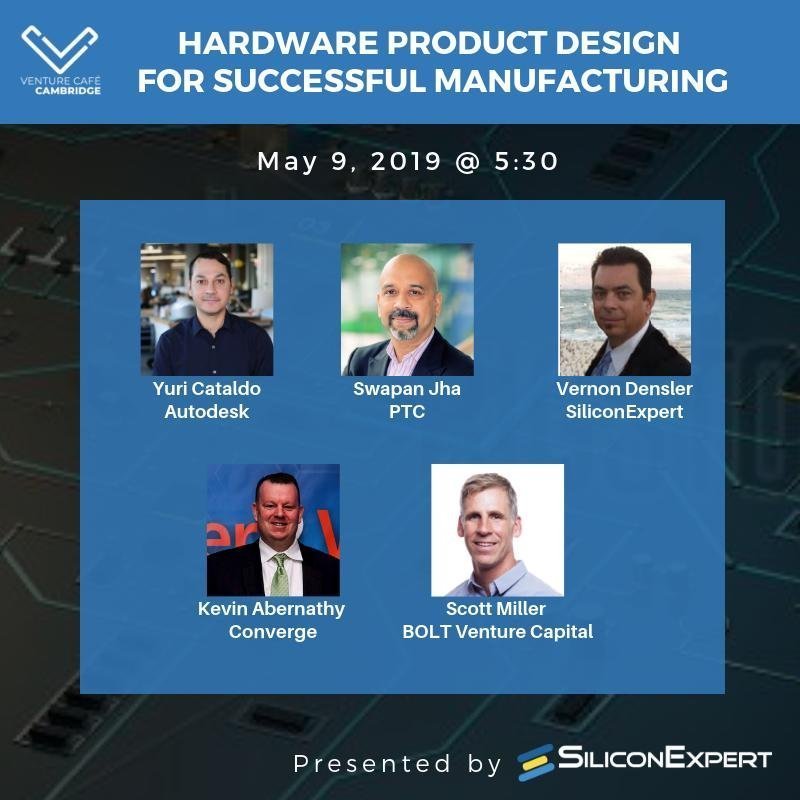 sjhaptcplm's tweet photo. With the right product insight &amp; knowledge, you can become more strategic when it comes to #design &amp; #supplychain. Join us on May 9th @VentureCafe for a conversation on the #product life cycle!  https://t.co/JXXc77hVEz @SiliconExpert @PTC_Windchill @Inspirage @KalypsoLP @autodesk https://t.co/wweMQyTp5W