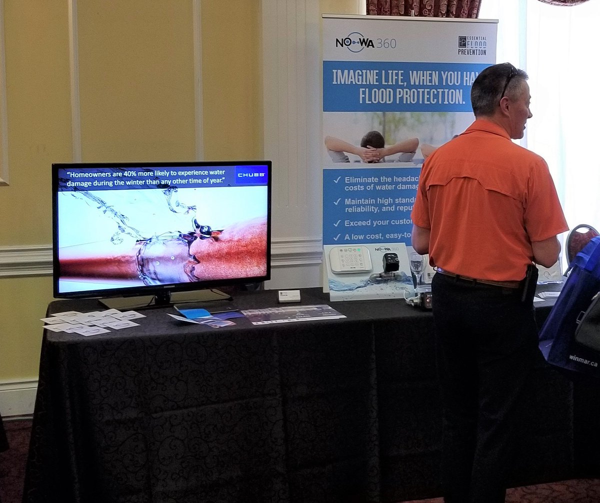 EFPUpdates's tweet image. Thanks @IBAWaterloo for a successful 2019 Industry night! It was great to meet @IBAOntario brokers and discuss how #Nowa360 can help reduce #waterdamage. Thanks @Josslin_Ins @StaeblerInsures @CowanInsurance @LacknerMcLennan, Donovan, &amp;amp; @intactinsurance . bit.ly/2suBuM3