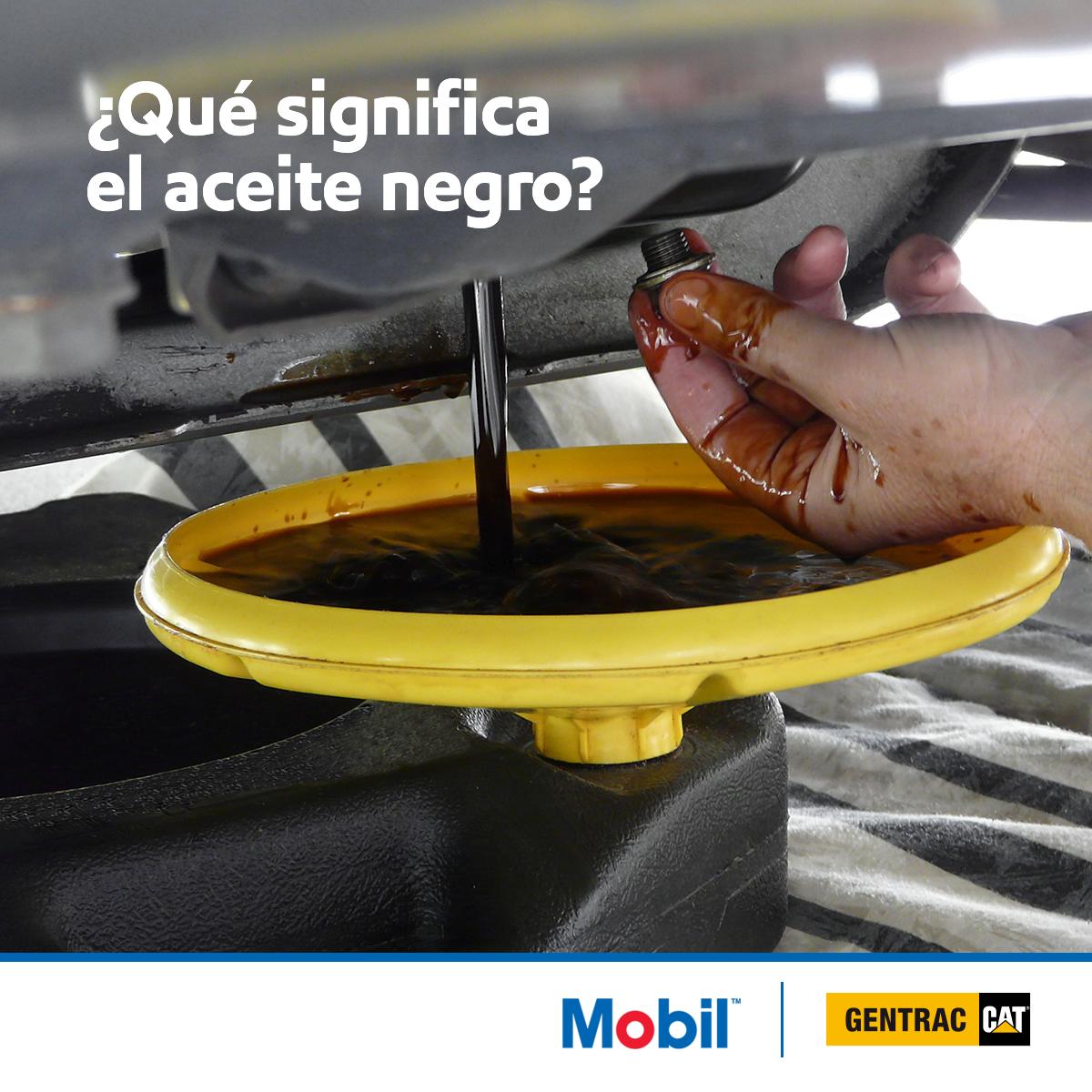 MobilGT's tweet photo. ⚠️ "Si el aceite de tu motor está negro algo falla" ⚠️ Al contrario, significa que el aceite está cumpliendo su cometido. Los lubricantes modernos añaden aditivos, detergentes y dispersantes, cuya función es limpiar las piezas internas del motor. #ConsejoMobil https://t.co/q1DvfrB2e2