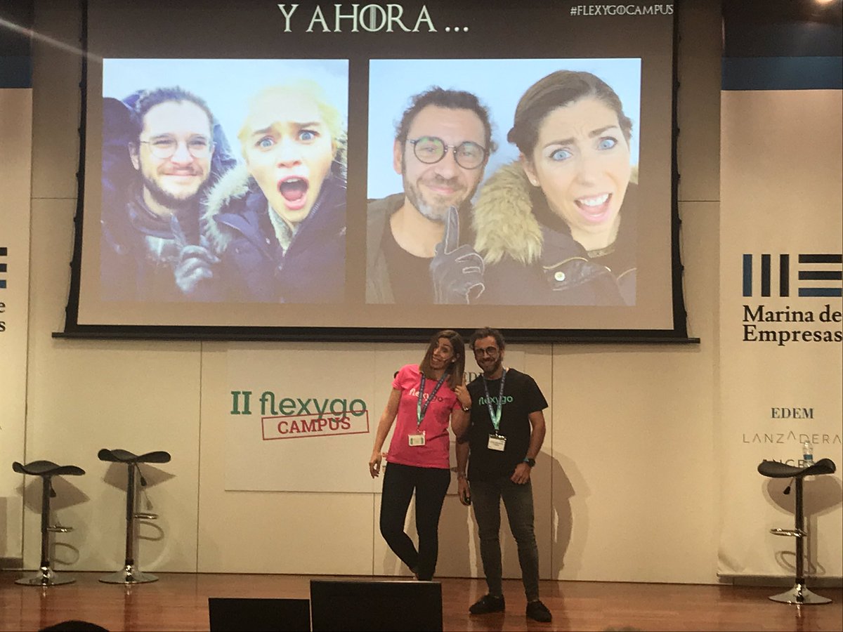 mmannise's tweet photo. #FlexygoCampus charla “la lucha por los 7 principios” game of throners. Encuentre las 7 diferencias 😜 https://t.co/I7Z3UnE9H4