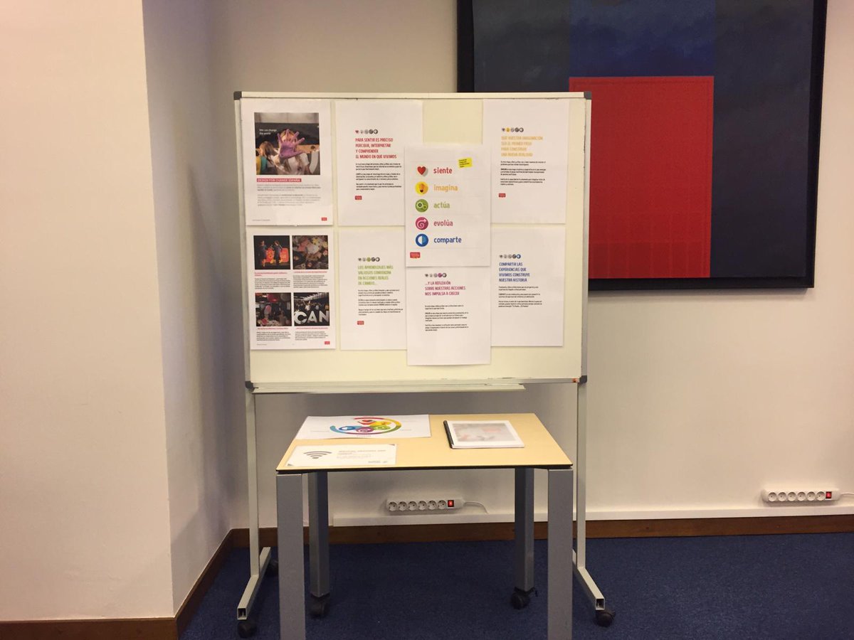 dfcspain's tweet image. Primer día de #LABICAN en #Zaragoza gracias a @IbercajaSocial ¡A tope con la Fase SIENTE de la metodología #DesignForChange facilitada por @mluengop y @agollerizo ;) ¡Empodérate! #DFCSeMueve