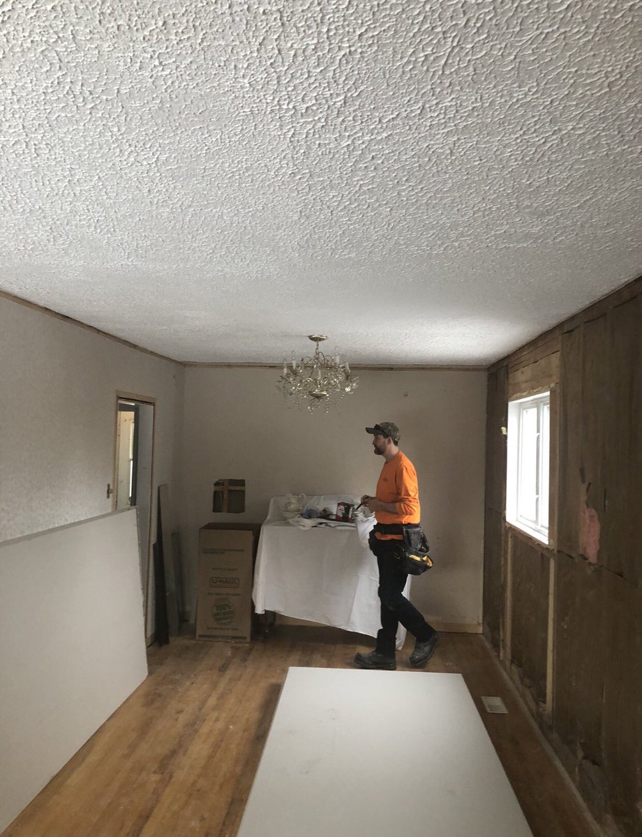 NL_Painters's tweet image. Check out this transformation.  Blast from the past.  This me to get rid of that stucco.  We can help you with that dated look.  paint from @Benjamin_Moore available from The @paintshopcanada.  For all your renovation needs.  Call today for a quote.  687-1113