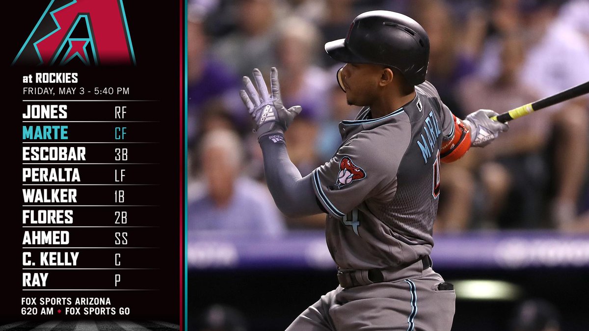Dbacks's tweet image. The #Dbacks open a three-game set in Colorado. #RattleOn

Preview: atmlb.com/2V1l5dU