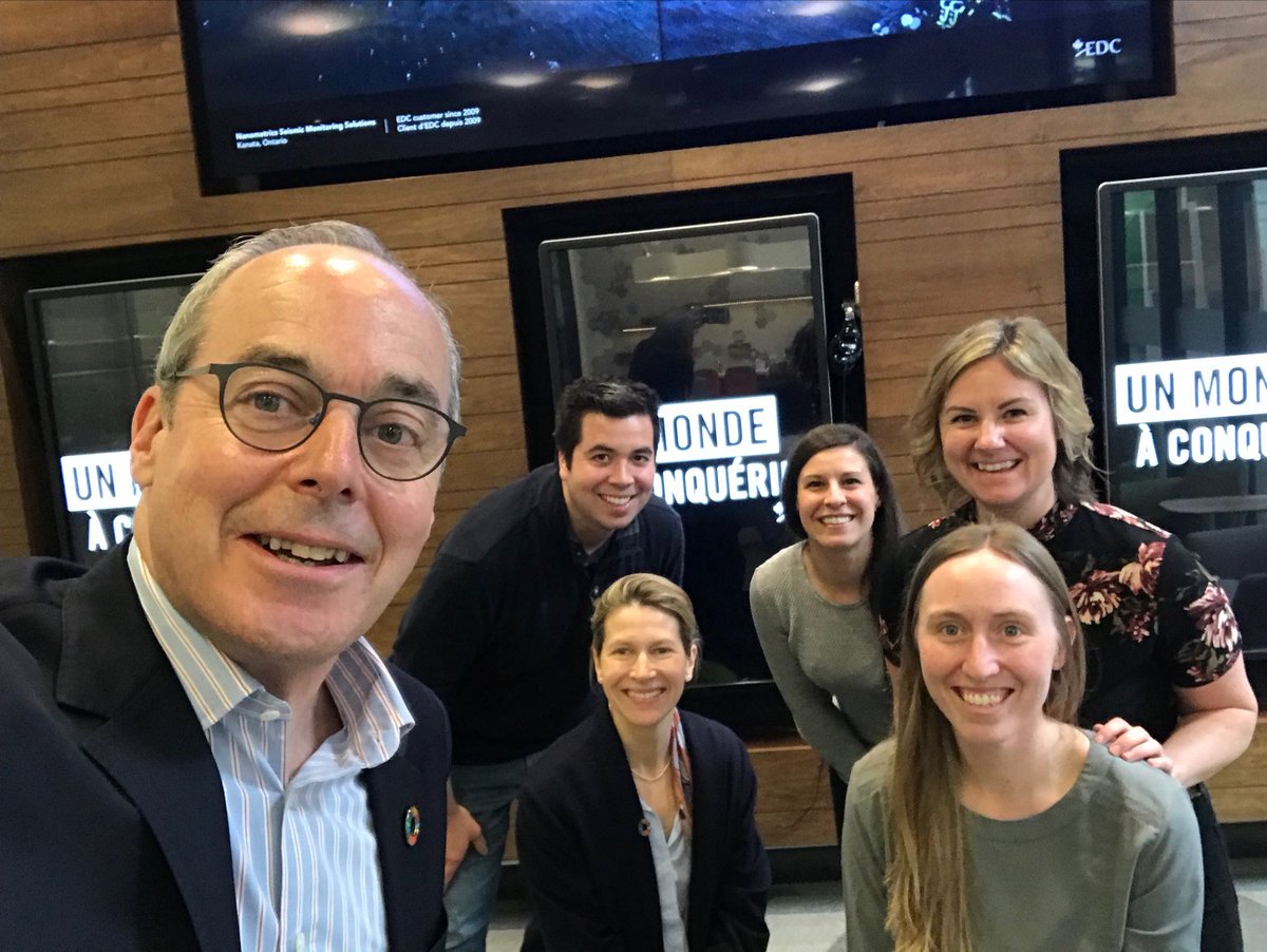 paullamontagne's tweet image. Thanks @ExportDevCanada colleagues in Kitchener-Waterloo, a 🇨🇦 innovation hub, for hosting @FinDev_Canada today. We loved your office & left feeling energized! #devmeetstech @stephemond