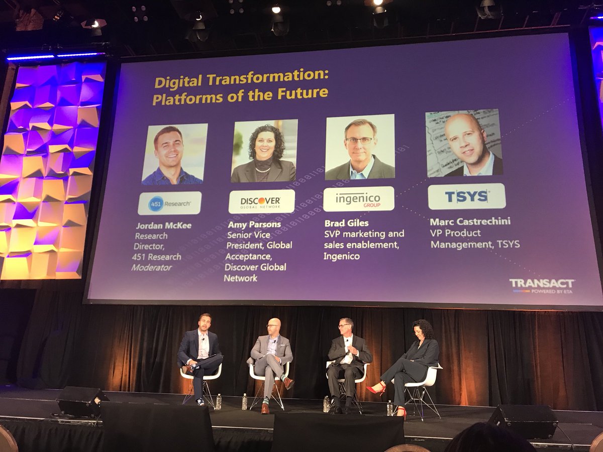 tsysmerchant's tweet photo. #TRANSACT19 presented a wonderful atmosphere to network and connect with other payment professionals. Thank you @ETATRANSACT, for giving the TSYS team an opportunity to share our thoughts on the state of the industry. https://t.co/Mx4VCsRhm5