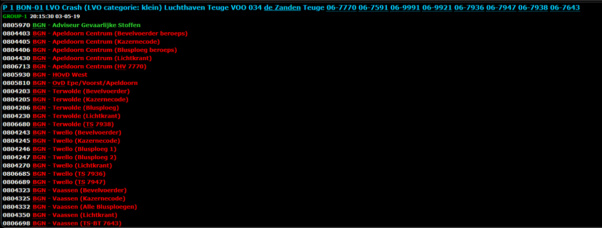 #chrash op #EHTE #Teuge
#webcambeeld geeft veel brandweer activiteit in de verte.