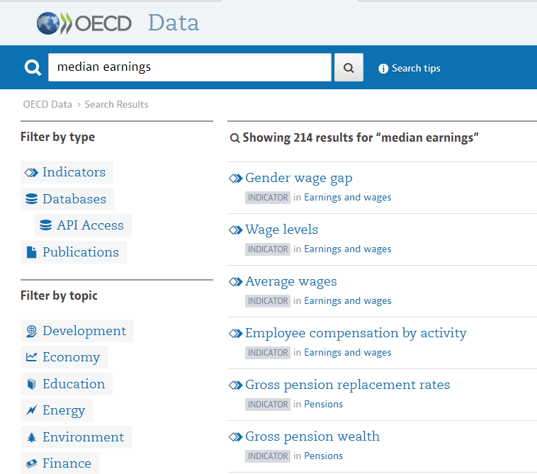 benjamintrosen's tweet photo. @OECD_Stat how is it possible that it's nearly impossible to find median earnings over time on your website?? Can someone fix this? https://t.co/mWSunL3y6m
