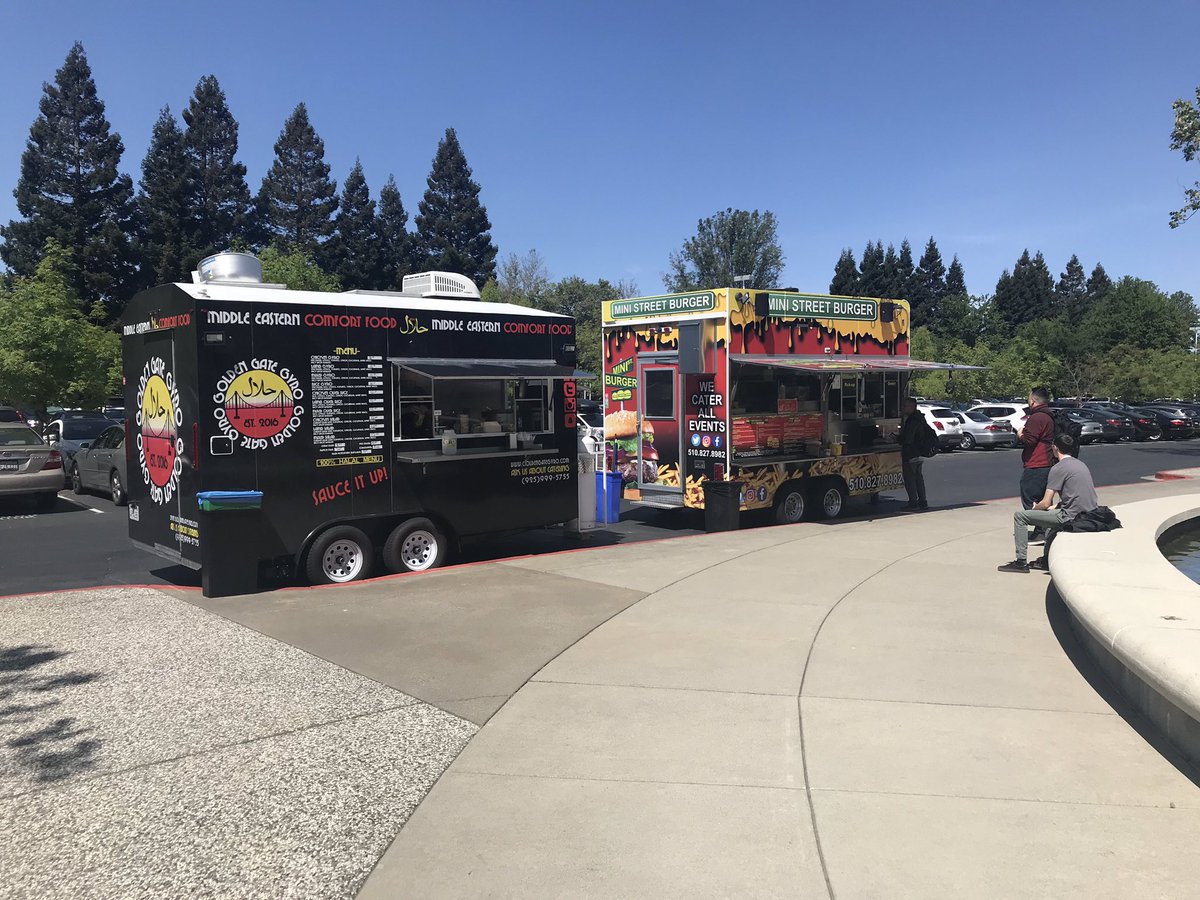 It’s almost the weekend y’all BR#1 <a href="/TriTiptruck209/">TheGuysTri-TipTruck</a> <a href="/LosAltosT_Truck/">LosAltosTruck</a> BR#3 <a href="/GoldenGateGyro/">Golden Gate Gyro</a> <a href="/burger_street/">Mini Street Burger</a> 11-2 Get Out Of the office and have lunch outside it’s beautiful Out