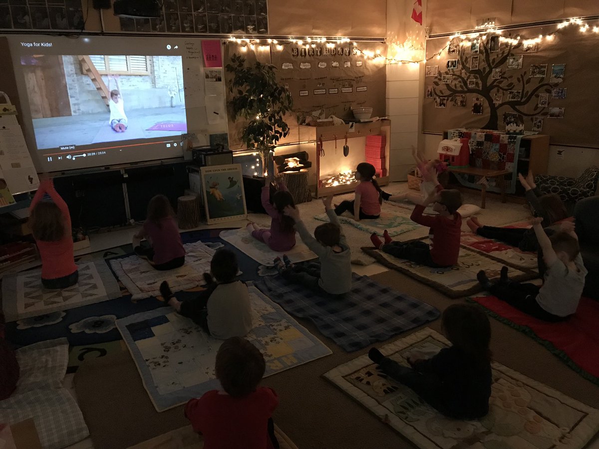 kinderknights1's tweet photo. Ending our week with yoga... a great way to relax. https://t.co/TyWRbnwcCY