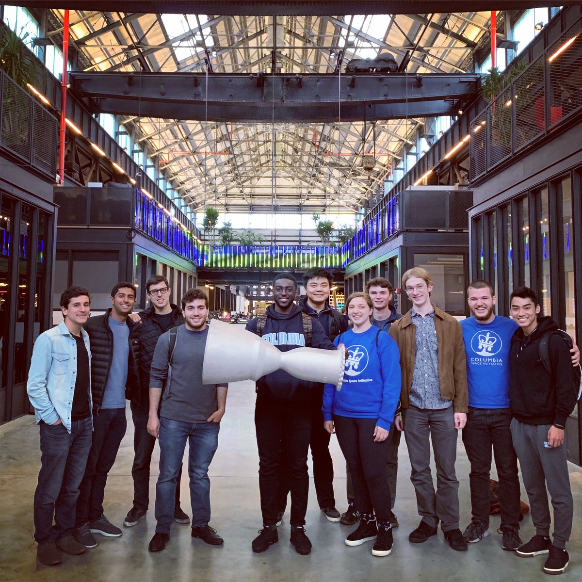Thanks for visiting us today <a href="/ColumbiaSI/">Columbia Space Initiative</a> <a href="/Columbia/">Columbia University</a>! #nyc