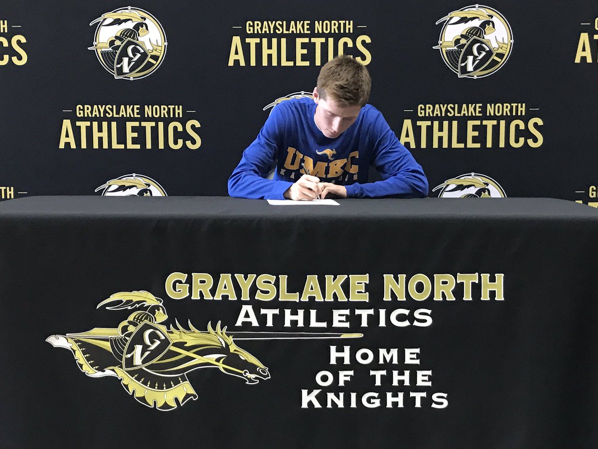 GNKnightsSoccer's tweet photo. Congratulations to Matt Heery, as he has signed and committed to study and continue his soccer career at the University of Missouri-Kansas City!!! @umkcmenssoccer #RooUp #GNHSPride https://t.co/CNH2qp5O6X