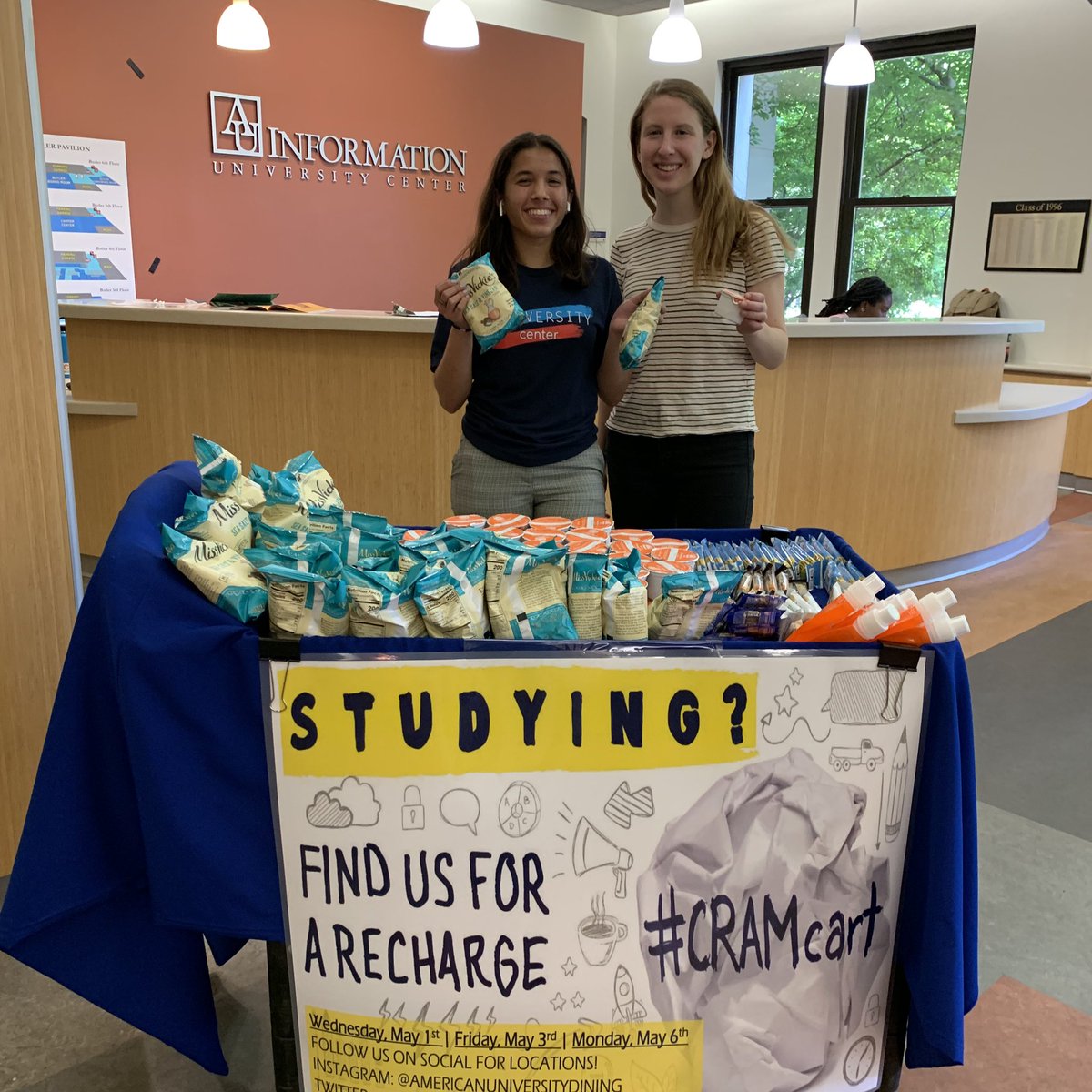 American University Dining tweet media