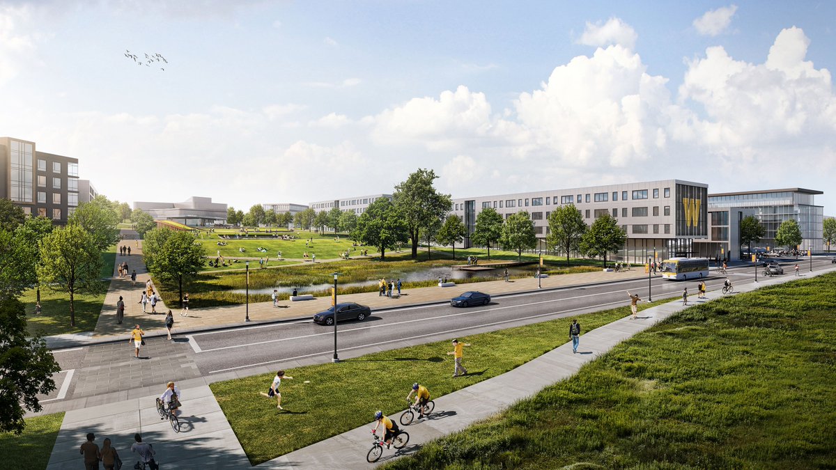 perkinswill_CHI's tweet photo. The South Neighborhood Sub-Campus Master Plan @WesternMichU has won a Merit Award from @ASLAMN in the Planning &amp; Urban Design category! Congratulations to WMU, it's been so exciting to help you shape the future vision for your campus! #WMU #WMUBuild #PerkinsWill #HigherEducation https://t.co/1DkhHsNbxQ