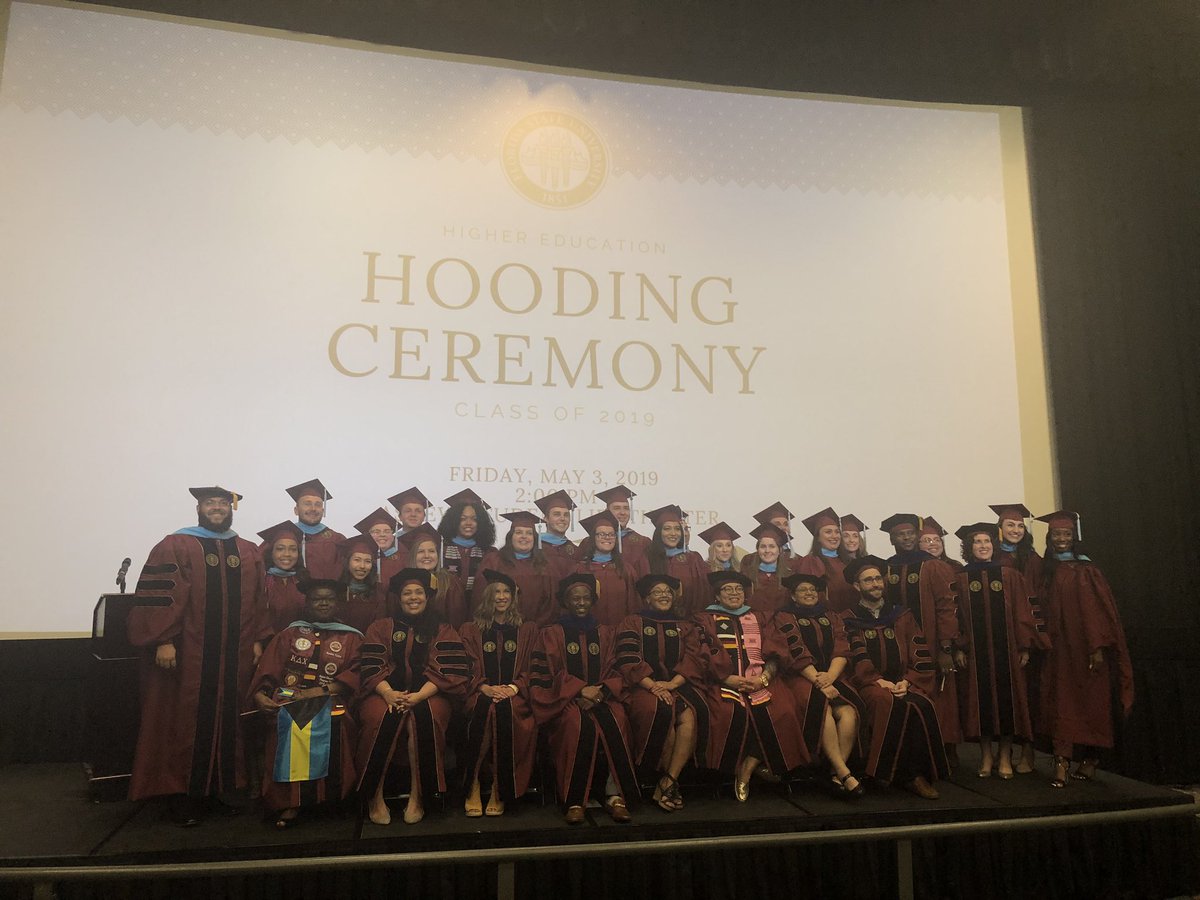 FSU_HESA's tweet image. Congratulations to the master’s and doctoral HESA class of 2019! #LifeNet #HigherEd #HESAGrads