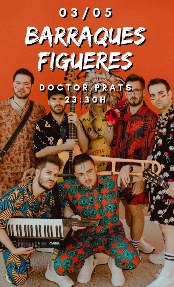 La pluja ha marxat i toca ballar-ho tot amb <a href="/doctorprats/">Doctor Prats</a>! 💥
A partir de les 23.30h a l'<a href="/Embarracat/">Embarraca't Figueres</a>! YAAAS 🤟