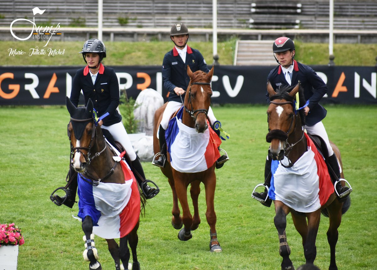 studforlife_fr's tweet photo. Belle performance des tricolores dans la Coupe des Nations Juniors puisque la France termine à la troisième place au  @GP_Classic ! 🏆 #GPCSB #NationsCup
🥇 Irlande
🥈 Belgique
🥉 France https://t.co/yKzpZxTwfW