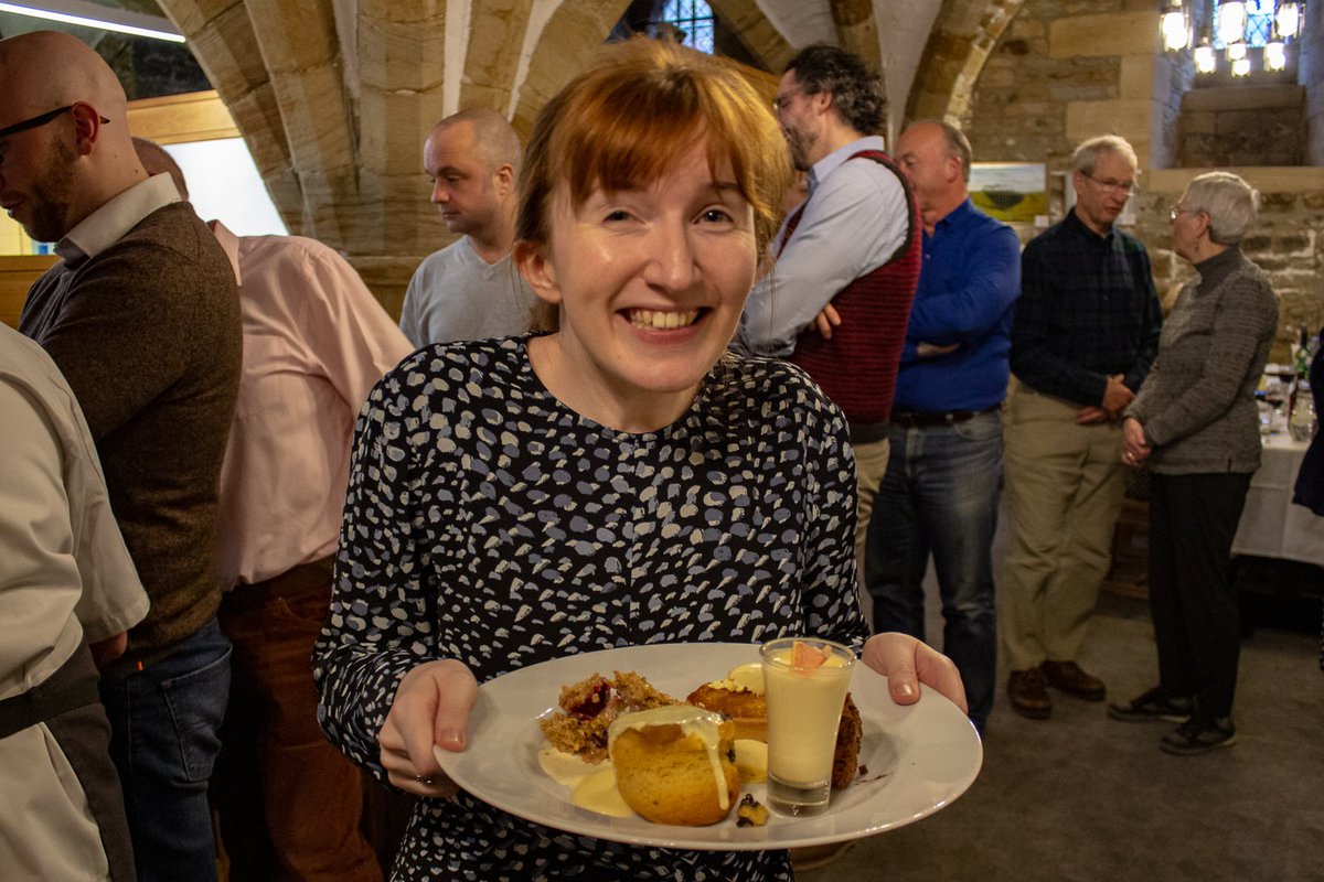 Smiles all round - it seems our guests are enjoying our selection of delicious desserts! #GreatDurhamPuddingClub