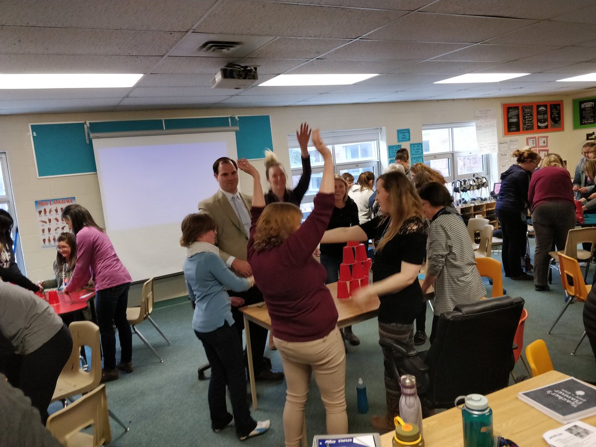 Enjoyed planning our mental health and well being part for our staff with <a href="/WatsonsWonders/">Jessica Watson</a> lots of laughs and fun <a href="/WHDayES/">W. H. Day E.S. #TboltsStrong</a> <a href="/SCDSB_Wellness/">SCDSB Mental Heath & Well-being & Health/Wellness</a>