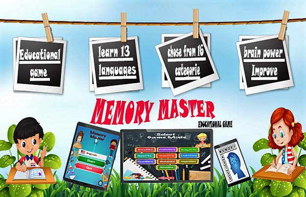 MemorymasterB's tweet image. Memory Master play &amp;amp; learrn 13 different languages 
#Japaneselessons #Koreanlessons #learnFrench #learnChinese #learnJapanese #learn #learnEnglish #esl #Englishasecondlanguage #Spanishlessons #germanlessons #learnlanguages #learnarabic
Available Playstore play.google.com/store/apps/det…