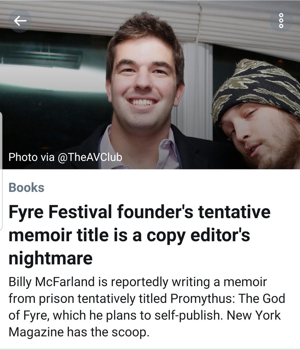 supermod_l's tweet image. McFarland should publish w/ @LeeEnterInc since they're not big on copy editors cramping their style. 

cc: @stltoday
#STLPostDispatch
nymag.com/intelligencer/…