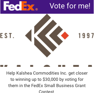 kalshea's tweet photo. #VOTE and share! Help @kalshea win the @FedExCanada #SmallBusiness grant!
https://t.co/01R3gCL53y https://t.co/xErTeA0nZD