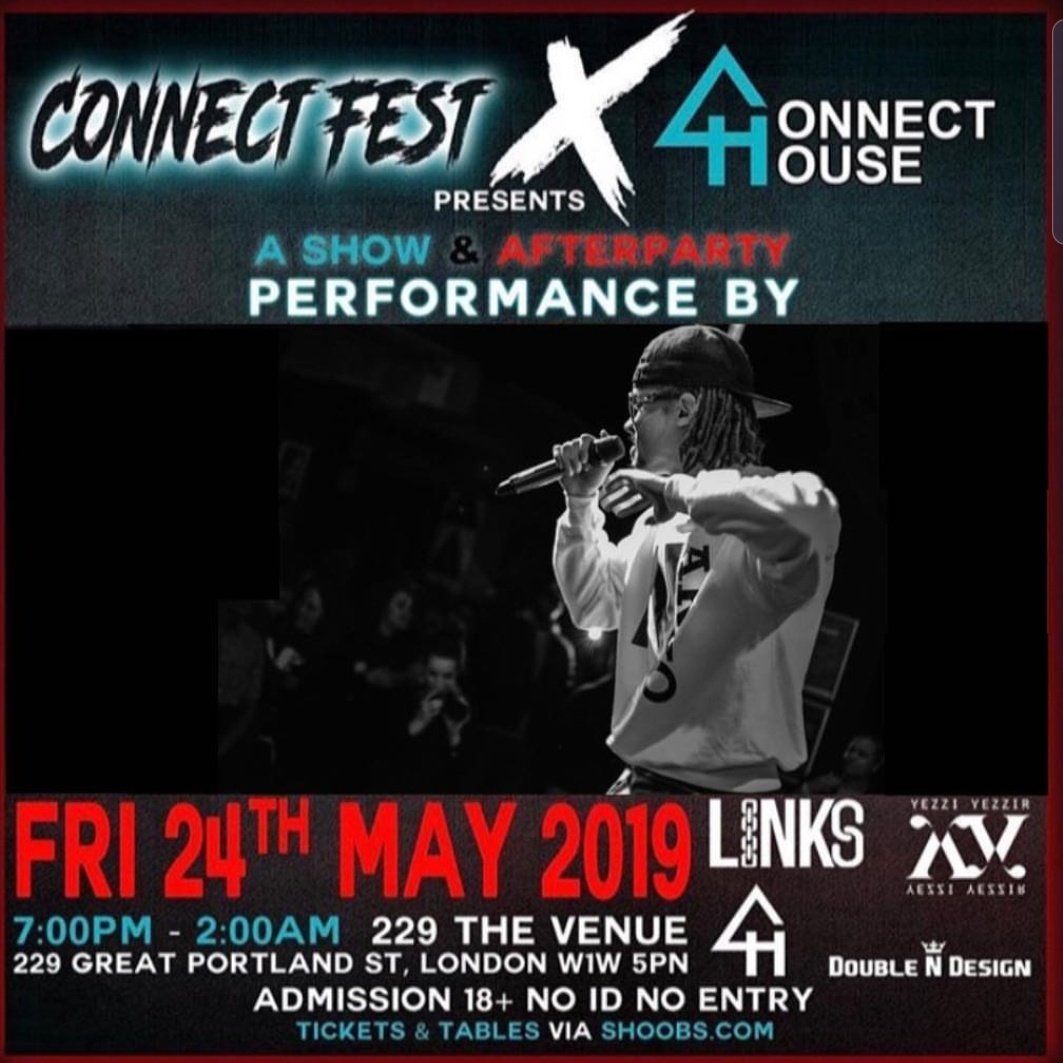 Catch me performing @ Connect Fest on 24th May. Its about to be lit 🔥🔥 #lyricsovergimmicks #narko #dleague #connecthouse