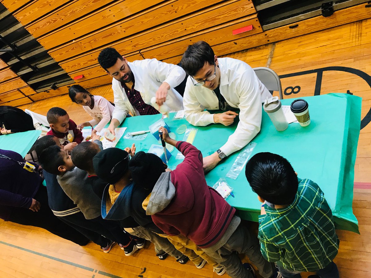 Our students do science everyday at #GreenCentral so today they got to see how they could use those skills and learning in the future! #futurescientists ⁦#microbiology