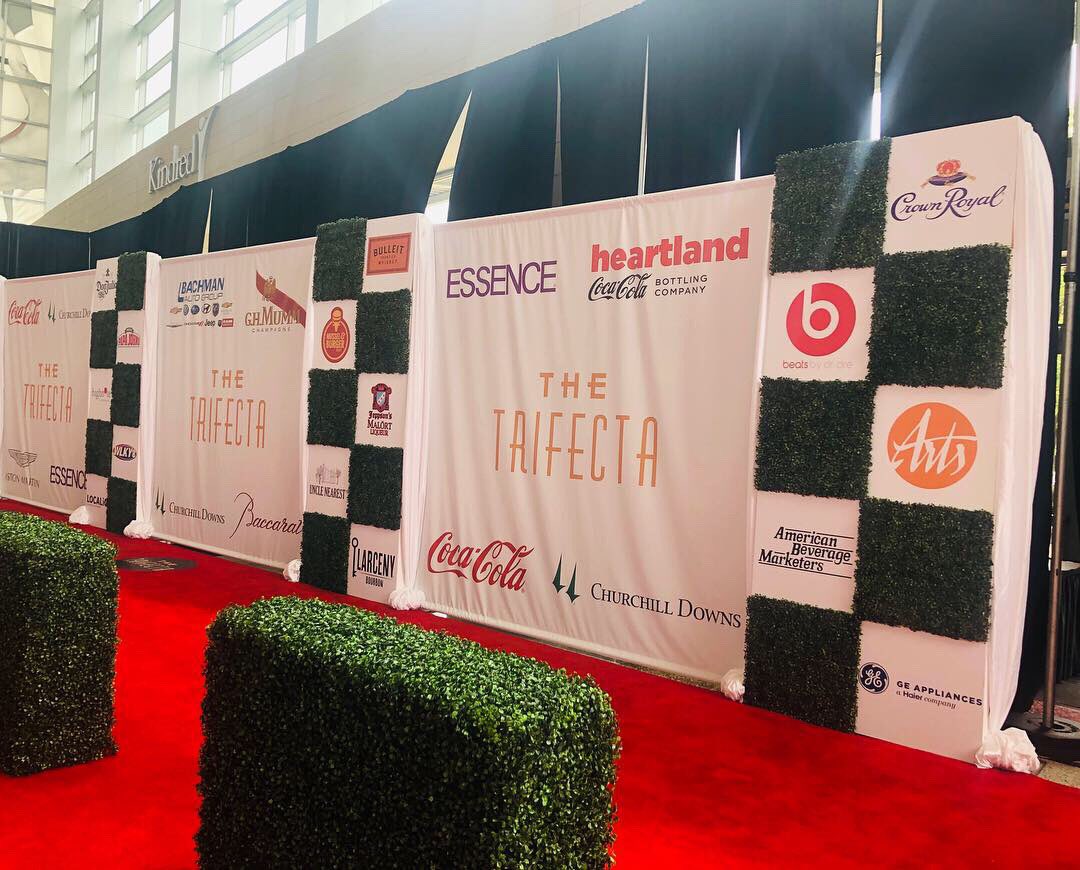 It’s only a matter of time. Setup is just about wrapped up, and we’re ready for the 2019 Trifecta Gala to begin. 
#TheCrownLife, #LetsGetIt, #FrontierWorks #titoshandmadevodka, #lovetitos #derbydifferently