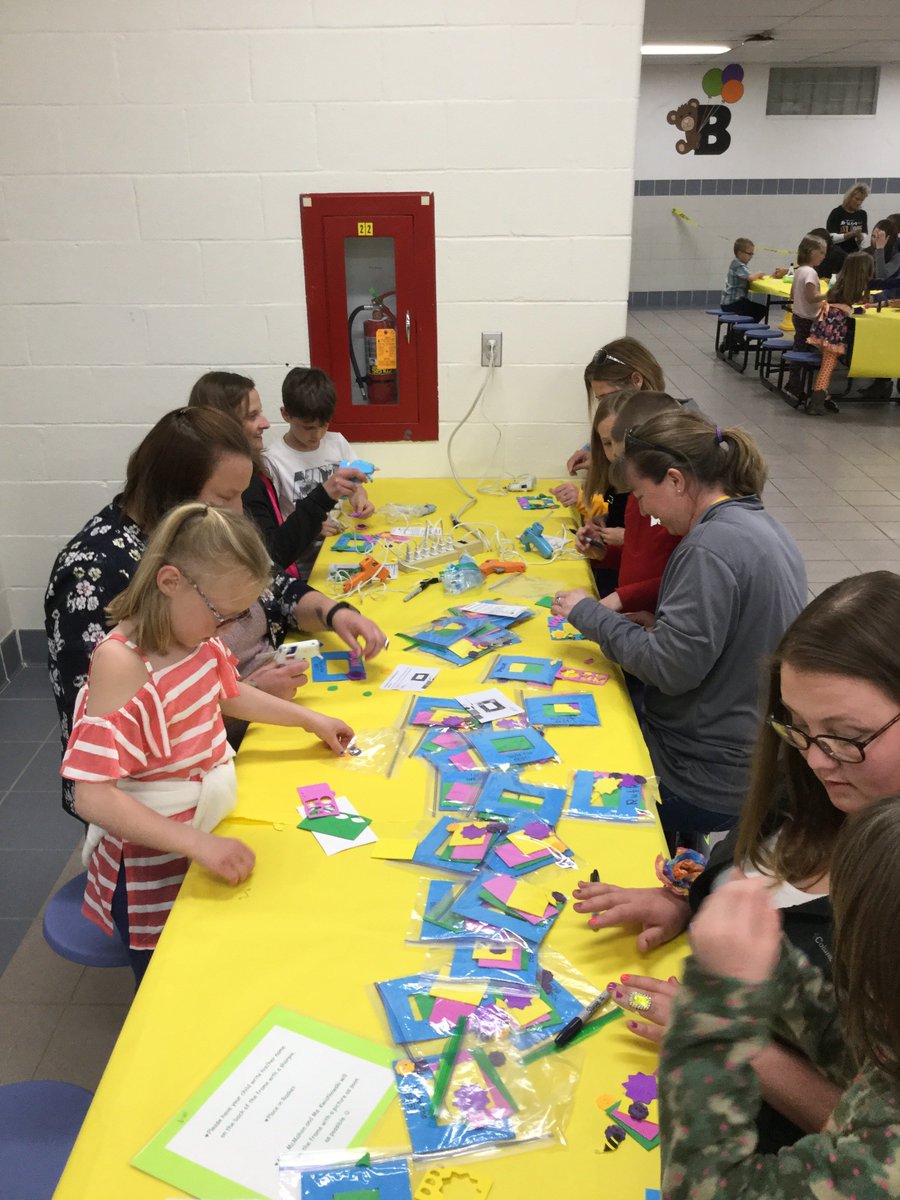 It's the Mother's Day Spa here this afternoon for all the moms of our first graders!