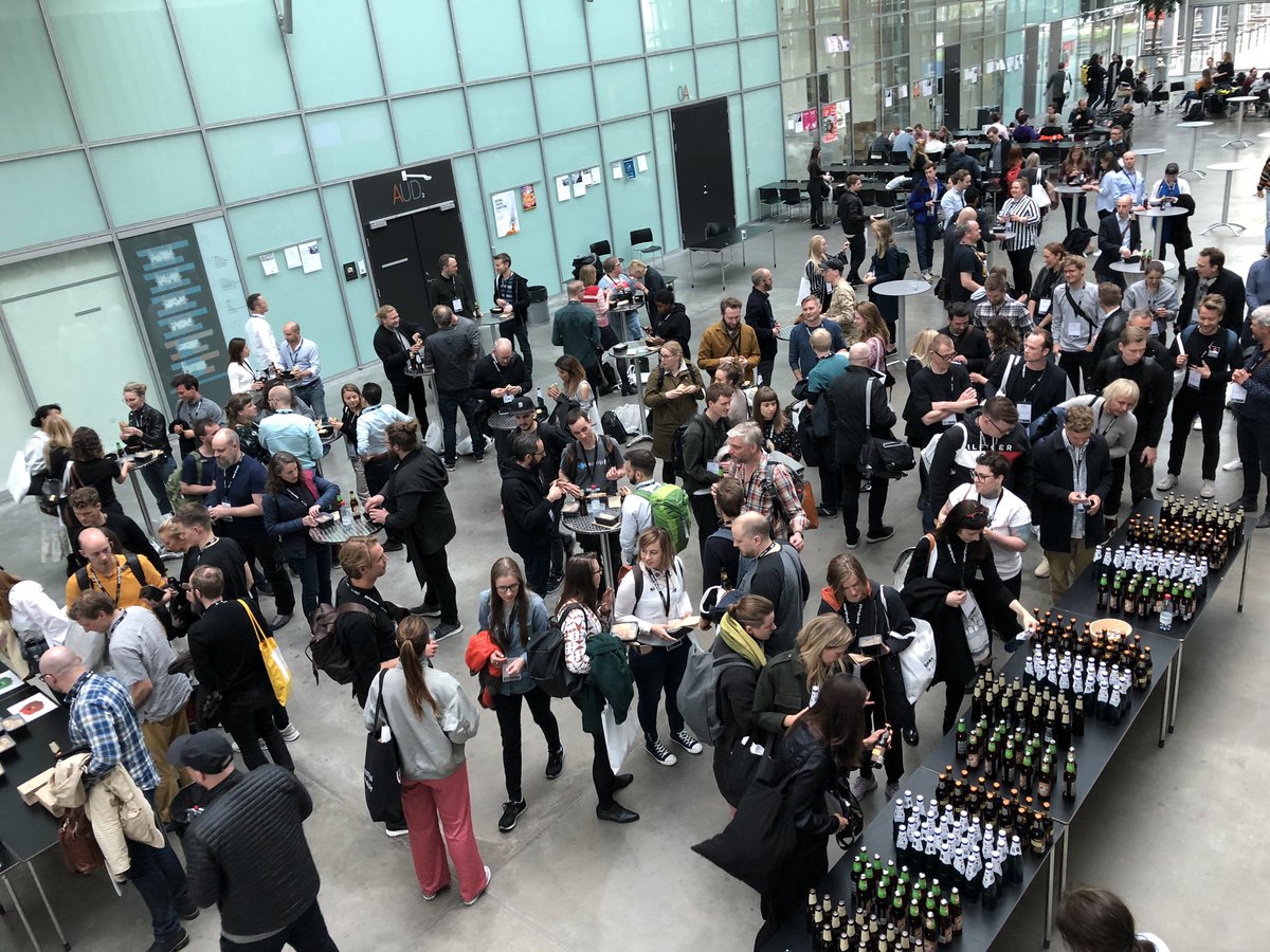 Beer, food, mingling and music. Thank you for a great #UXCampCPH start! See you tomorrow at 8:30! #uxcph #uxdesign