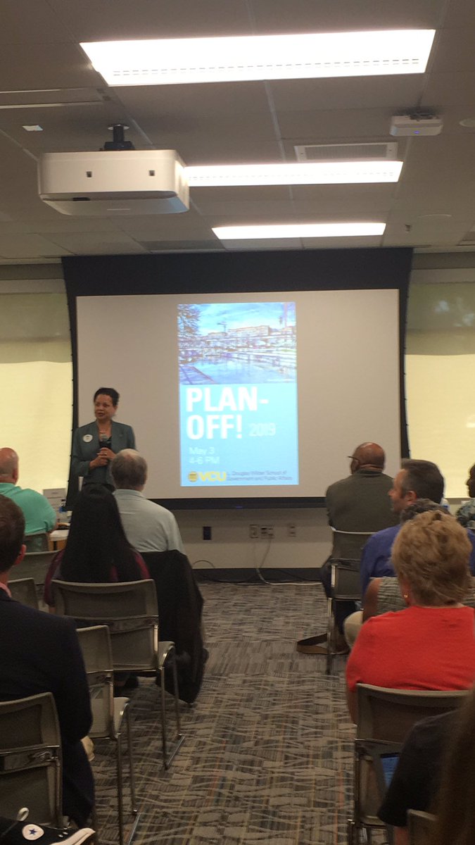Wilder_Planning's tweet photo. Kicking off #PlanOff19 @VHDA with remarks from @VCUWilderDean https://t.co/XEiPFEVfiN