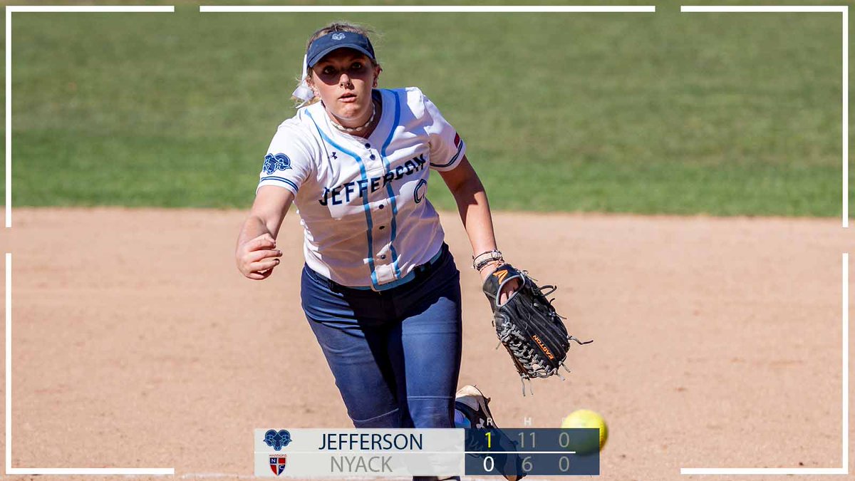 Breck Urban drives in the go-ahead run in both games and Naomi Stas tosses a 10-inning shutout versus Nyack as the Rams survive another day at the CACC Tournament! Jefferson will face Wilmington (Del.) in an elimination game on Saturday at 10 a.m.