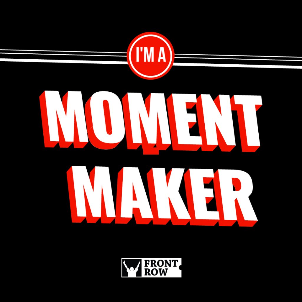 Happy Friday! What was your best #frontrowmoment this week? \o/