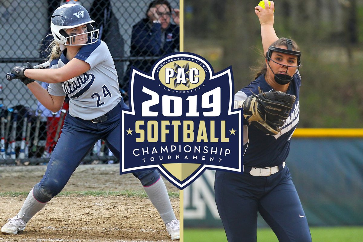 Congratulations to sophomore Alexis Brinza and first-year Madison Brown on being named to the 2019 PAC Softball All-Tournament Team! #titanpride