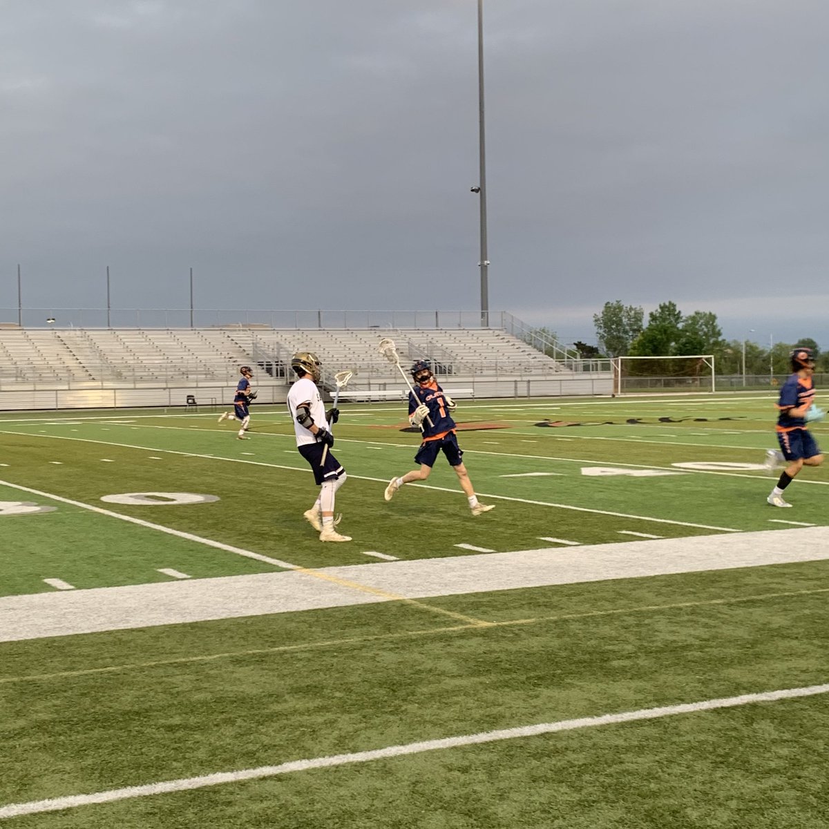 DrKalebStoppel's tweet image. Excited to see first @OlatheLacrosse game!! OLAX taking on Aquinas tonight at CBAC! Thanks for the invite @mcclellan_myles, OE Junior!! Very proud to see so many @olatheschools, especially @OlatheEastHawks student-athletes out here working hard at something they love!
